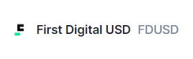 First Digital USD  FDUSD